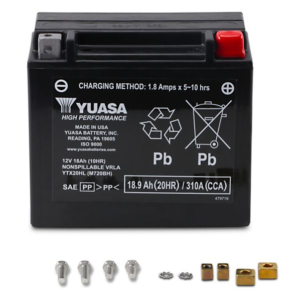 Batterie moto Yuasa YTX20HL