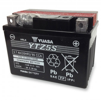 Batterie moto Yuasa YTZ5S-BS Batterie moto Yuasa YTZ5S-BS