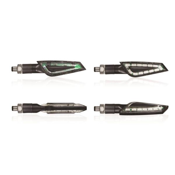 Lampeggianti moto & scooter Chaft Shelter Led Carbon