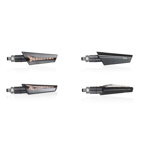Lampeggianti moto & scooter Chaft Harper Black CE
