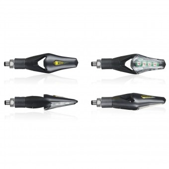 Lampeggianti moto & scooter Chaft Hecker Led Black
