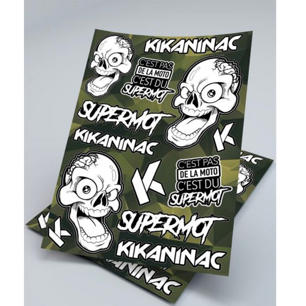 Kikaninac Stickers Supermot