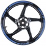 Adesivi Moto Chaft Nastro adesivo cerchioni Deluxe Blu
