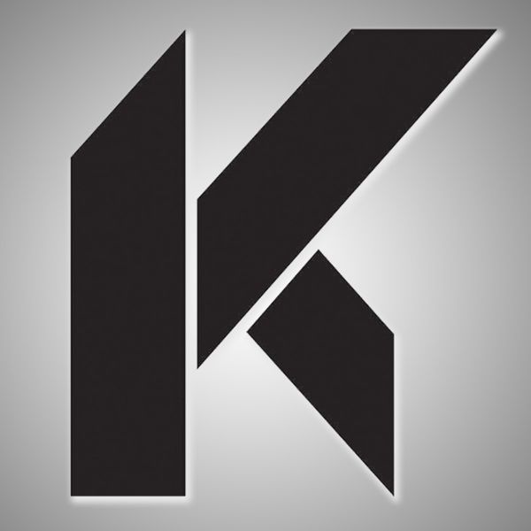 Adesivi Moto Kikaninac 5 Stickers Kikaninac 8x8 cm Black