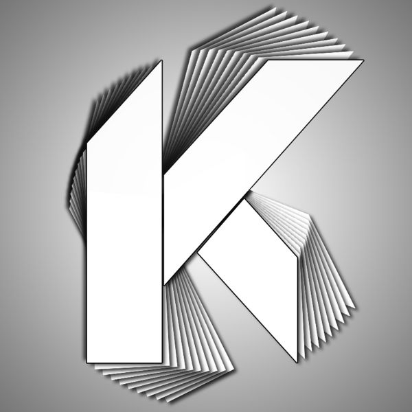 Adesivi Moto Kikaninac 5 Stickers Kikaninac 8x8 cm White