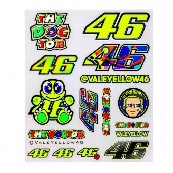 Adesivi Moto VR 46 Stickers Big VR46 Milticolore Adesivi Moto VR 46 Stickers Big VR46 Milticolore