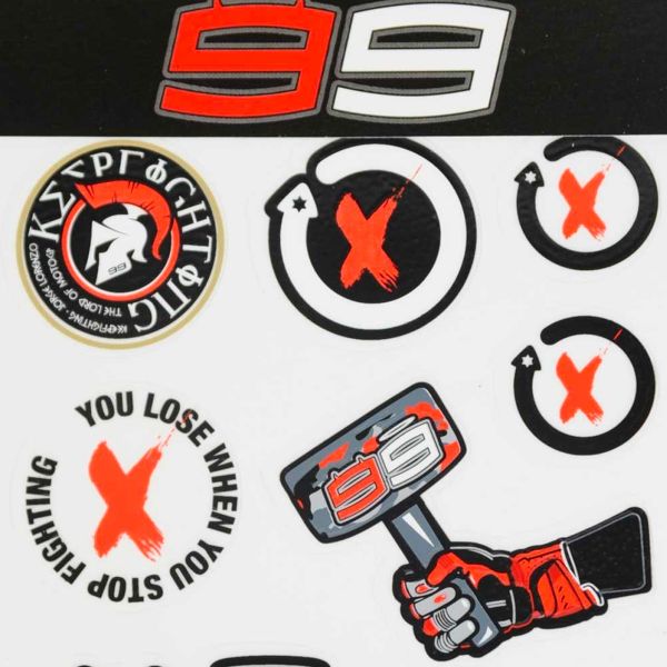 Jorge Lorenzo Stickers Small Lorenzo Multicolor