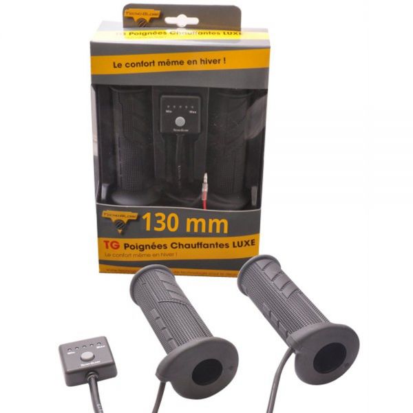 Manopole moto & scooter Tecnoglobe TG Maniglie Riscaldanti Luxe Universelles 130mm - 22mm