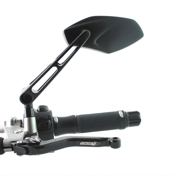 Specchietti retrovisori moto Chaft Naugty MX Nero