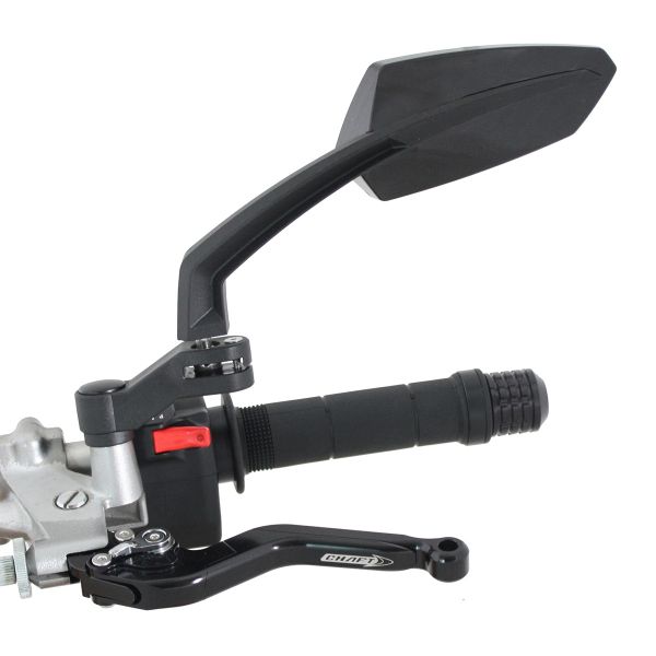 Specchietti retrovisori moto Chaft Twin Nero Opaco (la Paire)