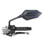 Specchietti retrovisori moto Chaft Chucky Black Blue CE