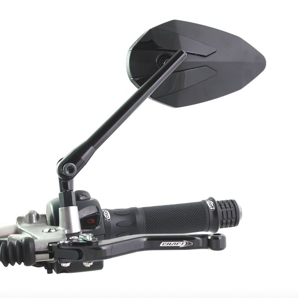 Specchietti retrovisori moto Chaft Crusty Nero
