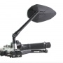 Specchietti retrovisori moto Chaft Crusty Nero