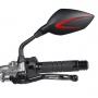 Specchietti retrovisori moto Chaft Extra Black Red