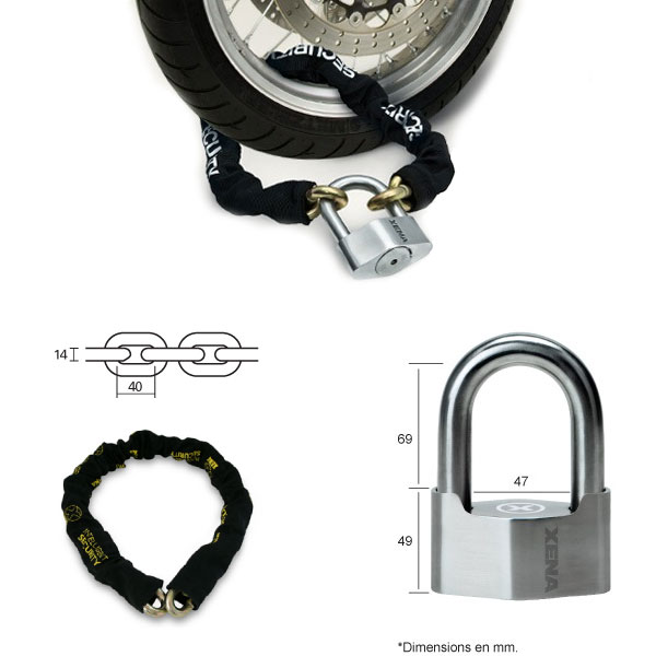 Xena Combo Mini U XSU-69 SRA + Catena XC14 Omologatoe