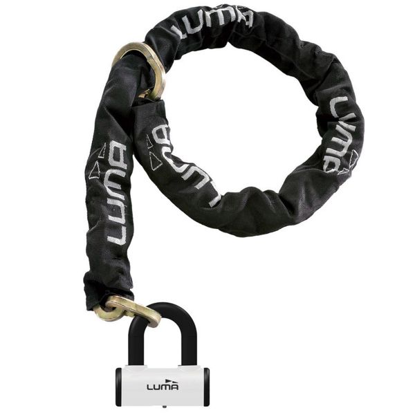 Catene con lucchetti LUMA Catena Combo Procombi Bianca 115 cm