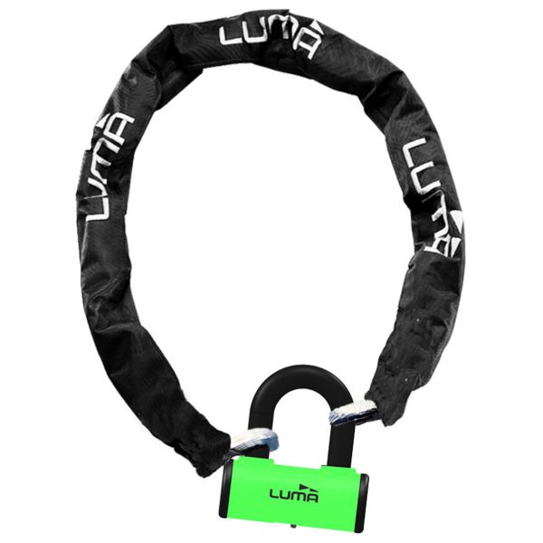 Catene con lucchetti LUMA Catena Combo Procombi Verde 110 cm