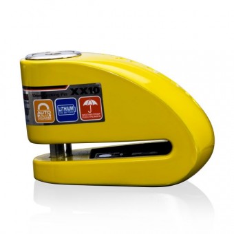 Accessori moto Xena Bloccadisco con Allarme Series XX 10 Giallo SRA