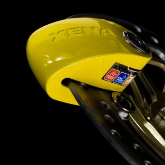 Xena Bloccadisco con Allarme Series XX 10 Giallo SRA