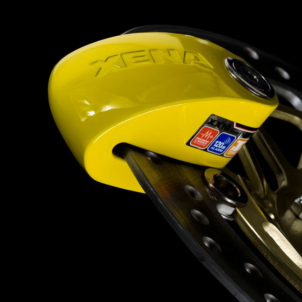Xena Bloccadisco con Allarme Series XX 10 Giallo SRA