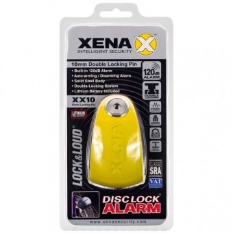 Xena Bloccadisco con Allarme Series XX 10 Giallo SRA