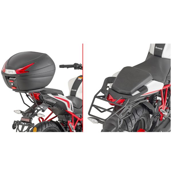Kit di fissaggio bauletti Givi Supporto Monolock SR8708 Benelli BN125 (19-20)