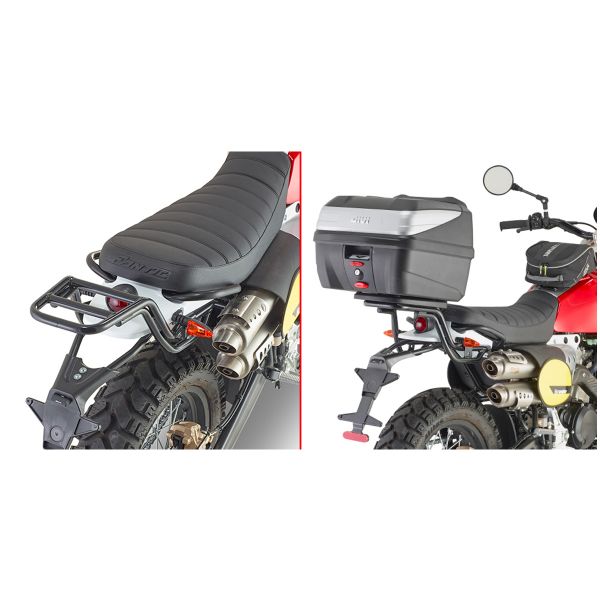 Kit di fissaggio bauletti Givi Supporto Monolock SR9150 Fantic Caballero Scrambler 125-250-500 (18-19)