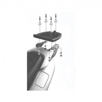 Kit di fissaggio bauletti Givi Supporto Monolock (SR46M) Kit di fissaggio bauletti Givi Supporto Monolock (SR46M)