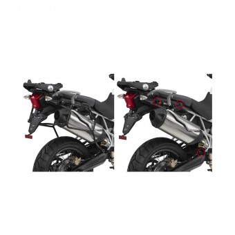 Kit di fissaggio valigie Givi Supporto smontaggio rapido Valigia Monokey (PLR6409) Kit di fissaggio valigie Givi Supporto smontaggio rapido Valigia Monokey (PLR6409)