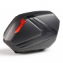 Bauletti - Valigie moto Givi Monokey Side V37NNT Nero Carbon Rosso