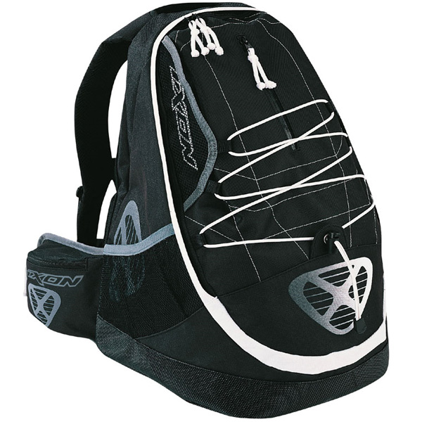 Zaino Moto Ixon X-Plode Nero Bianco
