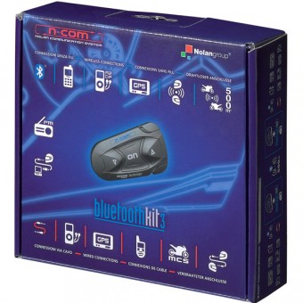 Accessori moto Nolan N-COM Bluetooth Kit 3