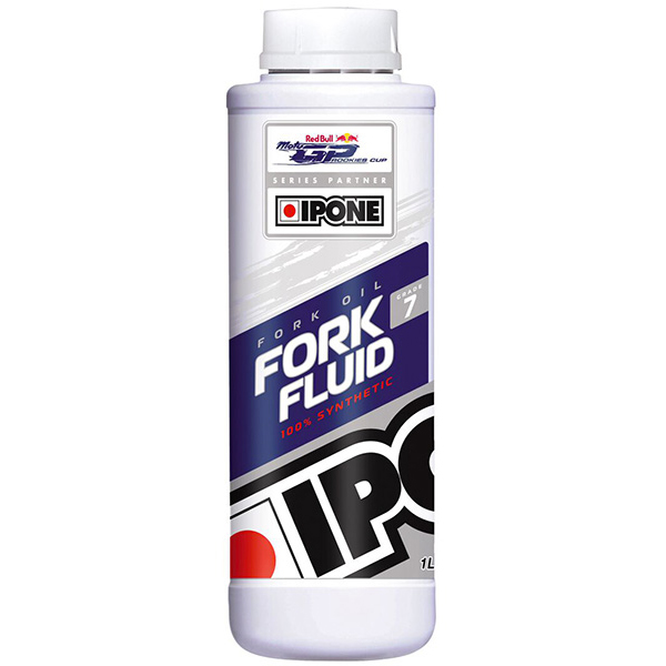 Olio di forcella IPONE Fork Fluid - Grade 7 100 % Synthetic - 1 Litro Olio di forcella IPONE Fork Fluid - Grade 7 100 % Synthetic - 1 Litro
