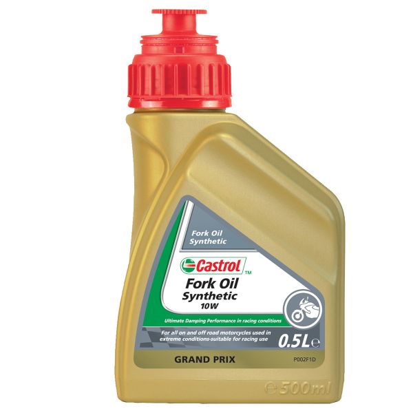 Accessori moto Castrol Synthetic Fork Oil 10W 500 Ml