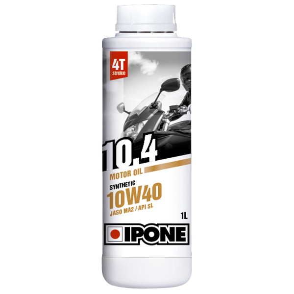 Olio motore IPONE 10.4 - 10W40 Synthetic - 1 Litro 4T Olio motore IPONE 10.4 - 10W40 Synthetic - 1 Litro 4T