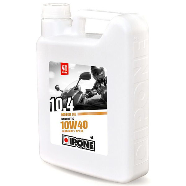 Olio motore IPONE 10.4 - 10W40 Synthetic - 4 Litri 4T Olio motore IPONE 10.4 - 10W40 Synthetic - 4 Litri 4T