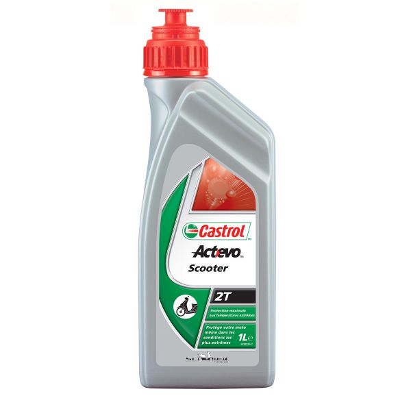 Olio motore Castrol Act Evo Scooter 2T 1 Litro Olio motore Castrol Act Evo Scooter 2T 1 Litro
