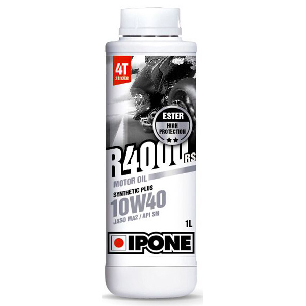Olio motore IPONE R4000 RS - 10W40 Synthetic Plus - 1 Litro 4T Olio motore IPONE R4000 RS - 10W40 Synthetic Plus - 1 Litro 4T