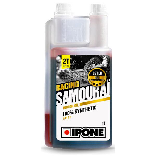 Olio motore IPONE Samourai Racing - 100 % Synthetic - 1 Litro 2T Dosatore Olio motore IPONE Samourai Racing - 100 % Synthetic - 1 Litro 2T Dosatore