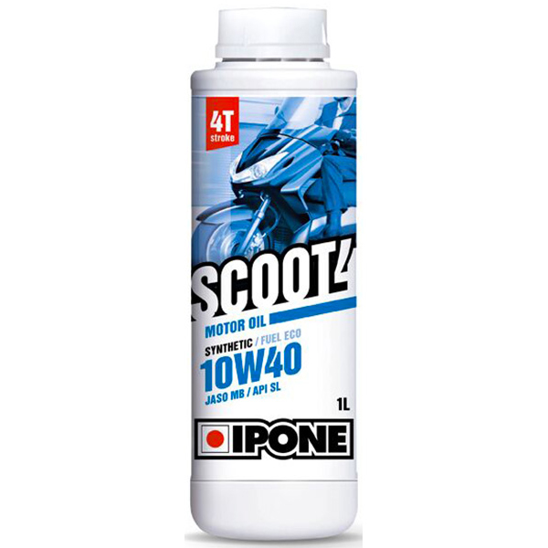 Olio motore IPONE Scoot 4 - 10W40 Synthetic - 1 Litro 4T Olio motore IPONE Scoot 4 - 10W40 Synthetic - 1 Litro 4T