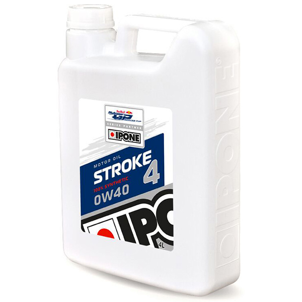 Olio motore IPONE Stroke 4 - 0W40 100 % Synthetic - 4 Litri 4T