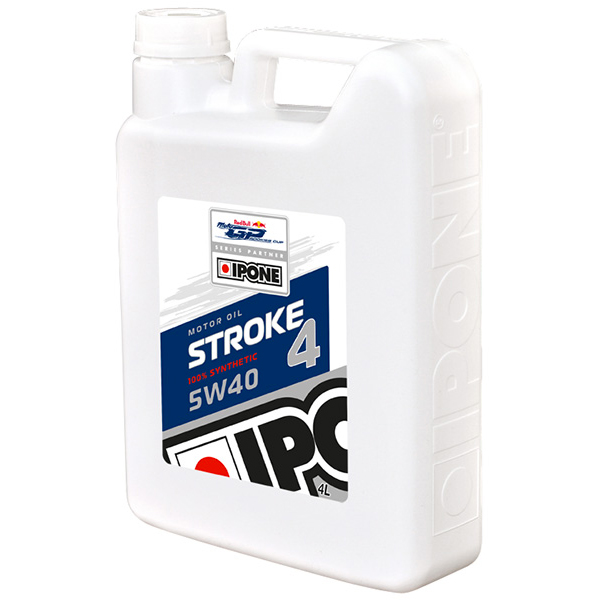 Olio motore IPONE Stroke 4 - 5W40 100 % Synthetic - 4 Litri 4T Olio motore IPONE Stroke 4 - 5W40 100 % Synthetic - 4 Litri 4T