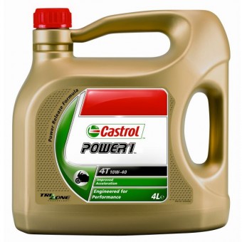 Olio motore Castrol Power 1 Racing 4T 10W-40 4 Litros Olio motore Castrol Power 1 Racing 4T 10W-40 4 Litros