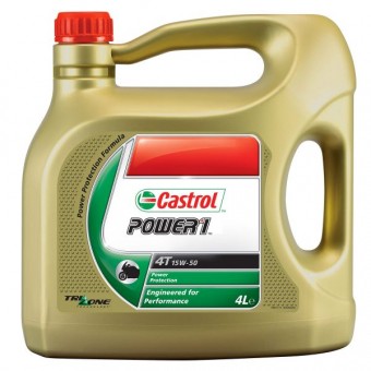 Olio motore Castrol Power 1 4T 15W-50 4 Litros Olio motore Castrol Power 1 4T 15W-50 4 Litros