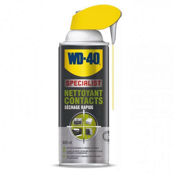 Pulizia & manutenzione WD-40 Spray Detergente Contatti 400 ml Pulizia & manutenzione WD-40 Spray Detergente Contatti 400 ml