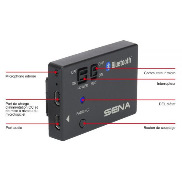 Sena Pack Audio Bluetooth per Go Pro e Custodia Ermetica