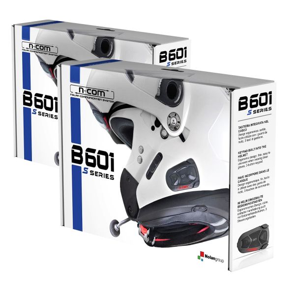 Comunicazione Nolan Kit Bluetooth B601S Twin Pack per N91 - N90 2