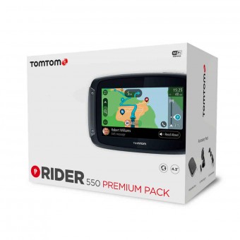 Accessori moto TomTom TomTom Rider 550 Premium