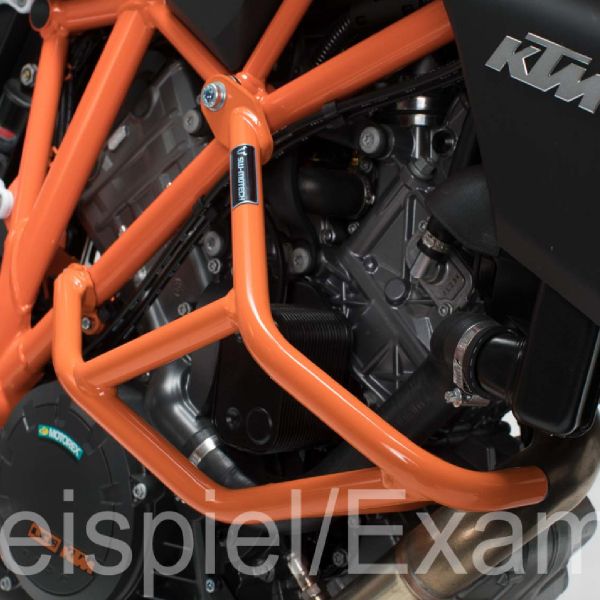 Paracarter e tappi SW-MOTECH Crash Bar Arancione KTM Super Duke 1290R/1290GT (17-20)