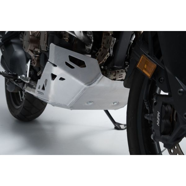 Proteggi motore SW-MOTECH Honda CRF1000L Africa Twin Scarpa in alluminio (16-19)